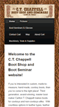 Mobile Screenshot of chappellboots.com